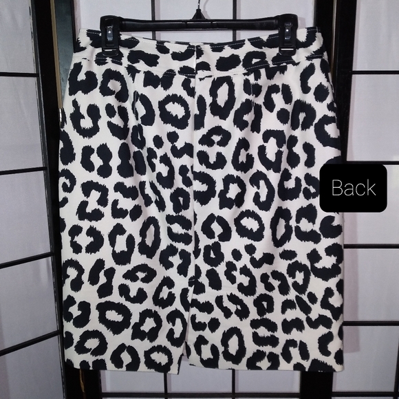 20A. Ann Taylor LOFT Cheetah Print Skirt - Picture 7 of 12